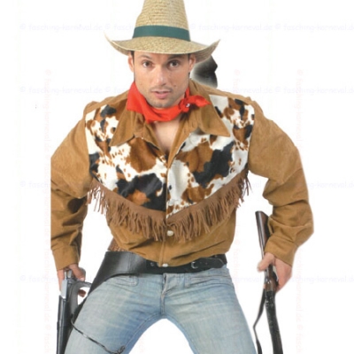 Cowboyhemd mit Halstuch