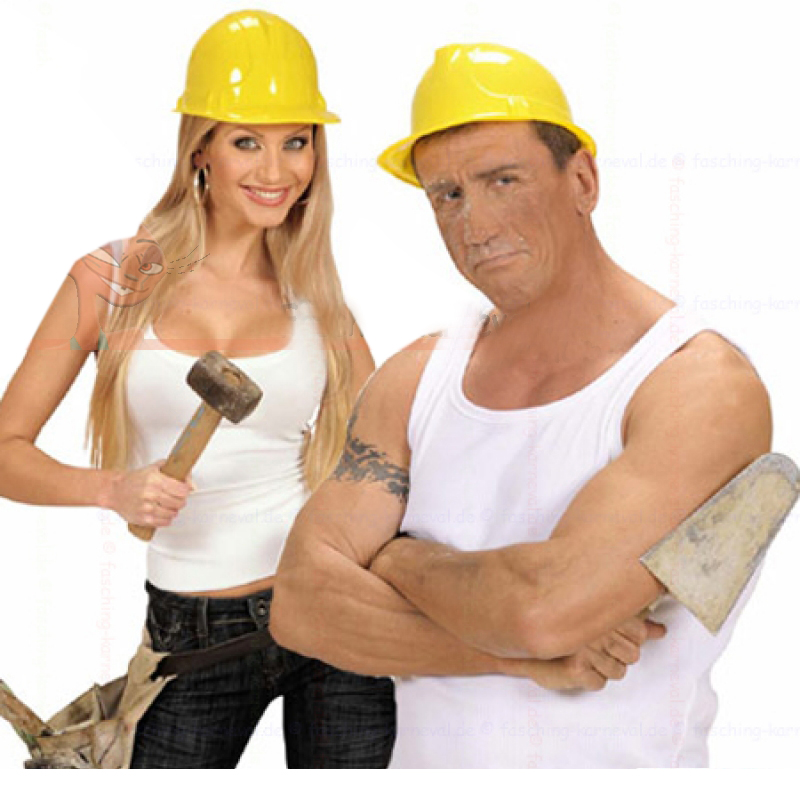 Bauhelm Kopfbedeckung Bauarbeiter