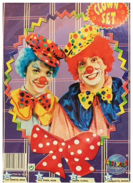 Karneval Clown-Set